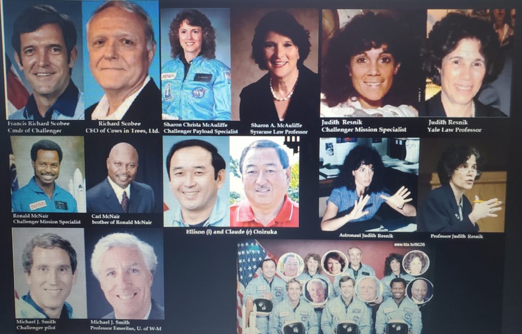 Psychological operations. Space shuttle Challenger. Crew is alive ...